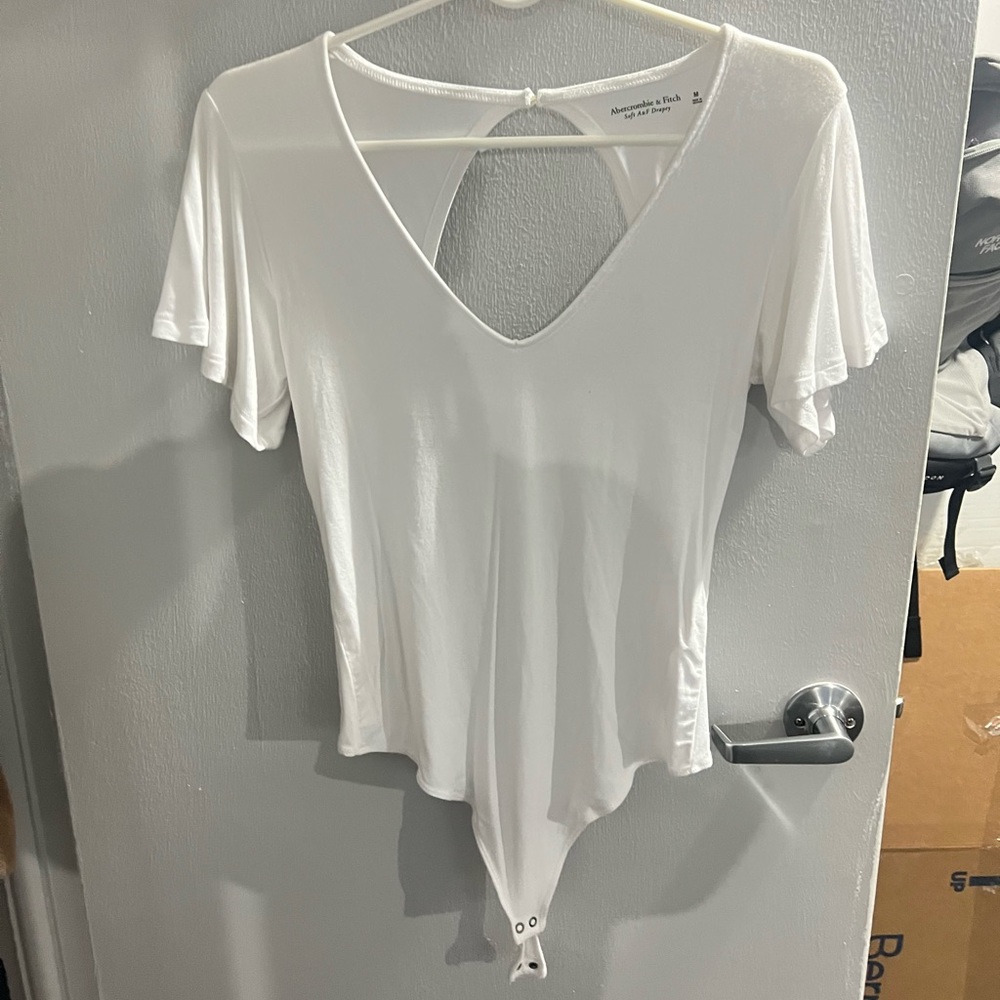 ABERCROMBIE BODYSUIT WITH BACK CUT OUT